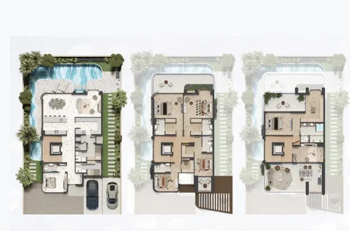 6BR Villa Floor Plan